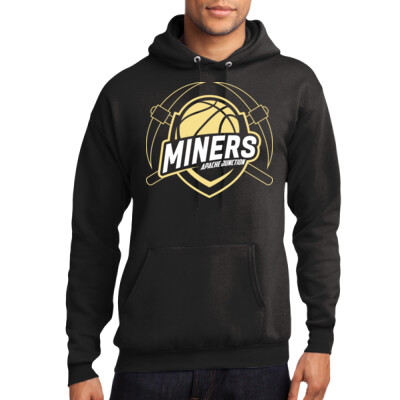 Miners Pullover Hoodie - Black Thumbnail