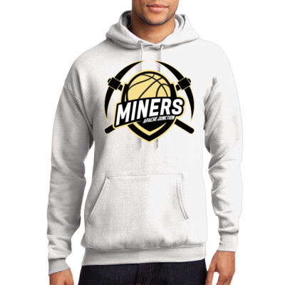 Miners Pullover Hoodie - White Thumbnail
