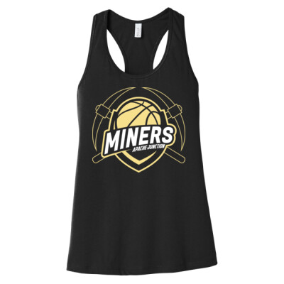 Miners Racerback Tank - Black Thumbnail