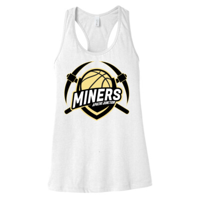 Miners Racerback Tank - White Thumbnail