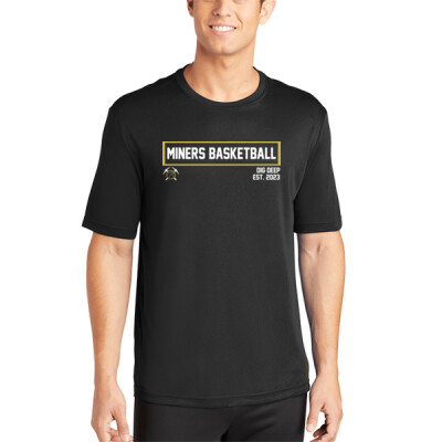 Miners Dig Deep Drifit Short Sleeve - Black  Thumbnail